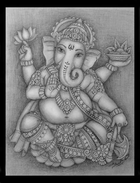More images for lord ganesha pictures to draw » lord ganesha by basantmistry on deviantART | Ganesha ...