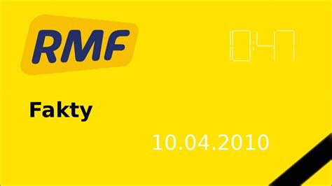 Audio codec used by this radio is mp3. RMF FM Fakty- 10.04.2010, 10:28- początek - YouTube