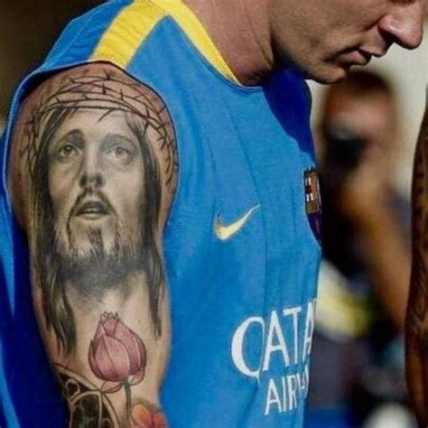 Los 150 mejores tatuajes del mundo serial 2018 (top tattoos of the world). leo messi jesus christus tattoo | Lionel messi, Messi ...