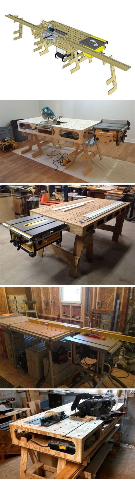 A work table plans is the keystone of any woodworkers store. My New Workbench | Paulk workbench, Workbench, Woodworking