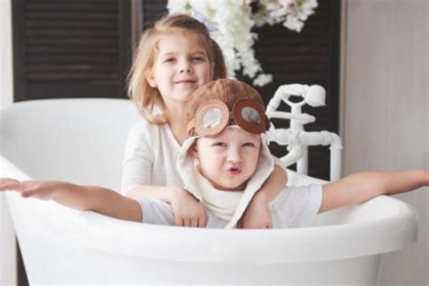 Baby bathing tricks (because it's national bath safety month) but in the long run, a daily bath for a kid of any age isn't dangerous and in most cases won't cause skin issues for your. Things To Know About Children Bathing Together - Baby Bath ...