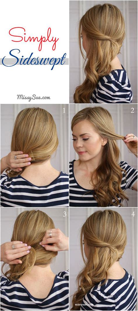Use texturizing finishing spray at your roots for a gritty texture that will help hold your hairstyle in place. Simple Step By Step Winter Hairstyle Tutorials For ...