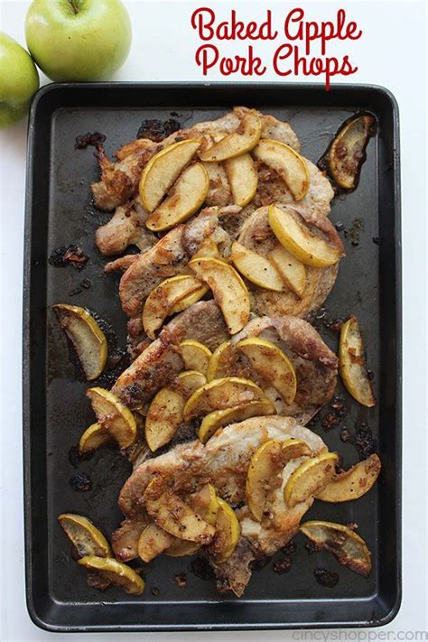 Premium center cut pork chops chicago meat authority. Baked Apple Pork Chops | Recipe | Apple pork chops, Baked ...