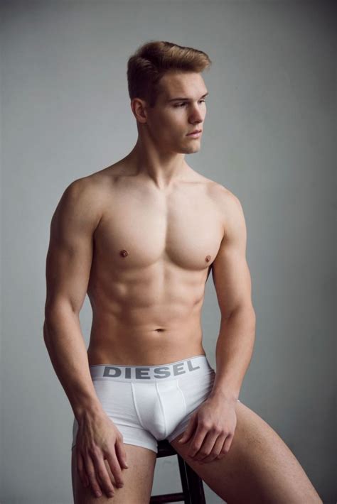 We have lost the abstract sense of beauty. Stunner Austin Scoggin Wearing Stylish Diesel Underwear ...