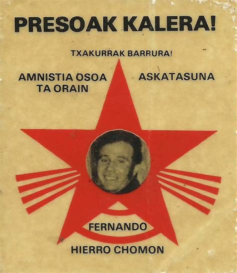 Askatasuna (vrijheid) is op 14 december 2001 ontstaan uit de fusie van gestoras pro amnistia, (opgericht in 1976 na de dood van franco in hegoalde) en de coordination des comités. PRESOS: Pres@s Polític@s comunistas y antifascistas en ...