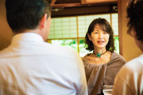 Maybe you would like to learn more about one of these? Mature Japanese Woman Enjoying Conversation In Kyoto Japan ...