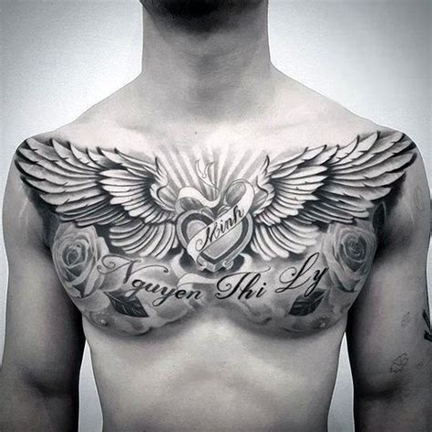 That is why when a man chooses a chest tattoo, it says a lot about his inner strength. #tattooideasforguys #tattooideasformen #tattoosforwomen # ...
