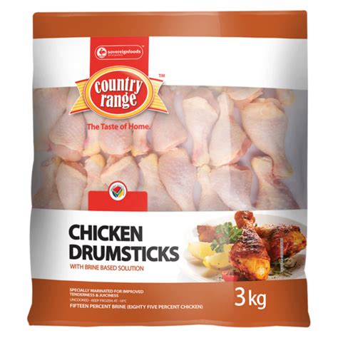 Not like shoe leather but firmer than it should be. Country Range Chicken Drumsticks With Brine Solution 3kg | Frozen Chicken | Frozen Meat ...