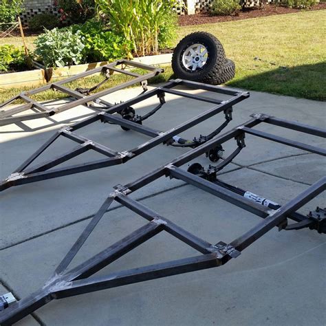 How to build a diy utility trailer for cheap! Jeep Trailer Blog | Welding trailer, Utility trailer ...