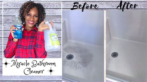 Stop bathroom odors before they get embarrassing with our diy bathroom spray. Miracle DIY Hack Bathroom Cleaner (For Glass Shower Doors ...