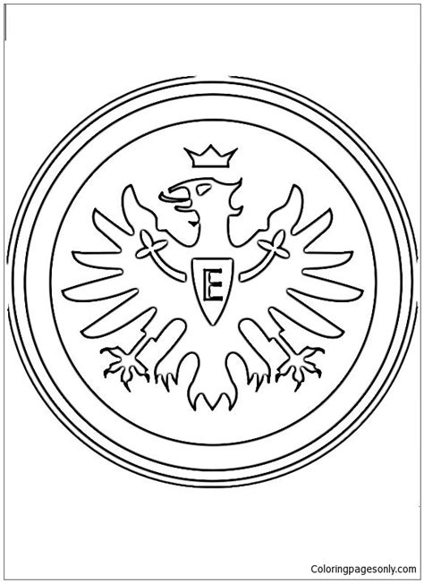 Download Eintracht Frankfurt Coloring Page - Free Coloring Pages Online