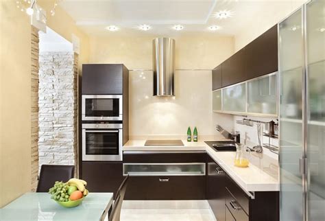 This small modern kitchen has excellent balance in all aspects. 17 Small Kitchen Design Ideas - Designing Idea