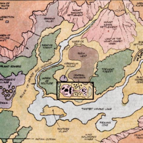 Wakanda has never been portrayed as being in the the issue is that the first time we see a reference to the location of wakanda is in captain america: Wakanda | Film black panther, African map, Lego marvel super heroes