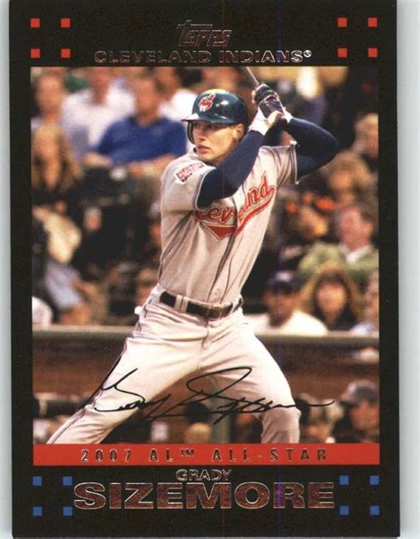 Card sleeves, booster boxes, packs, and more. 2007 Topps Update 269 Grady Sizemore - Cleveland Indians (All-Star) (Baseball Cards) >>> This is ...