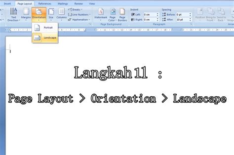 Cara membuat nomor halaman orientasi portrait di halaman landscape microsoft word. Cara Buat Peta Kad Kahwin Guna Microsoft Word