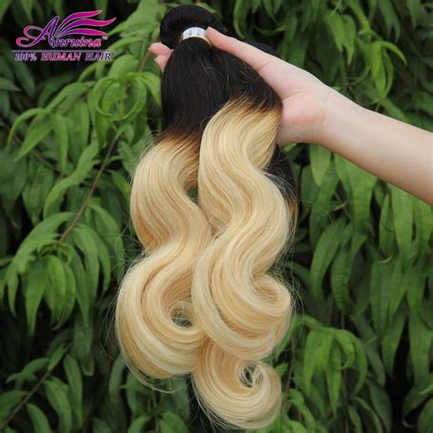 Limited time sale easy return. # Cheap Price New item! malaysian ombre hair 1b/platinum ...