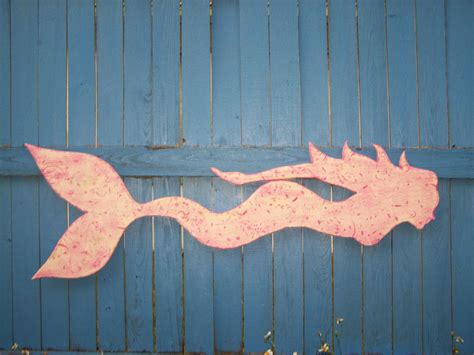 Reserved for Lisa Large White Wood 4ft x 2 ft Mermaid | Nautical crafts, Mermaid pattern, Mermaid