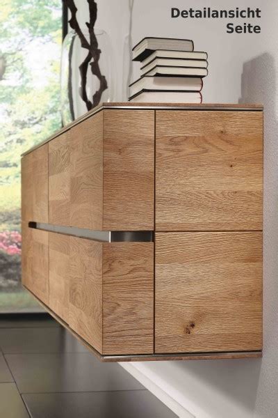 Ebay sideboard eiche natur massiv. Sideboard Eiche Massiv 150 Cm / Kommode uminia in weiß ...