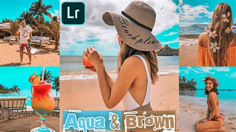 Lightroom presets are saved slider settings inside of adobe lightroom that control light, color, effects, detail, optics and geometry. Aqua and Brown Preset | Lightroom Mobile Free Presets Free ...