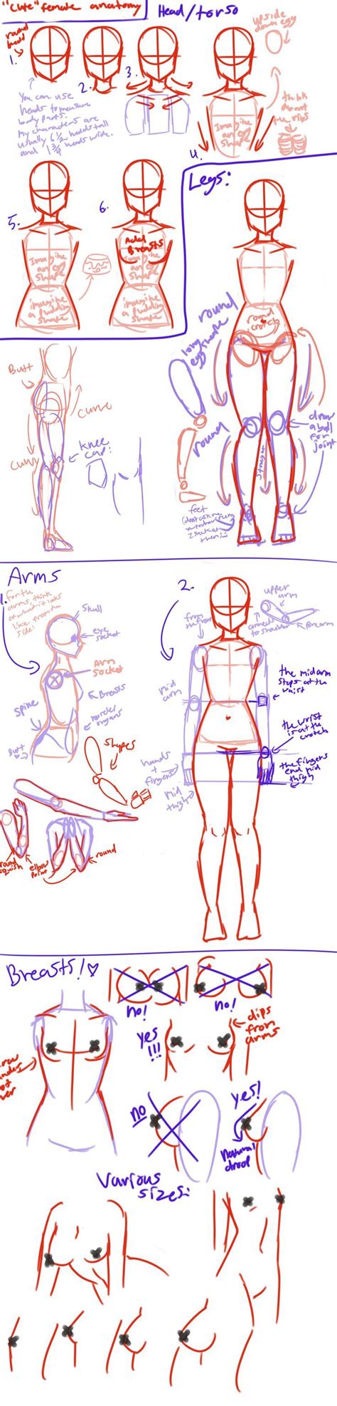 This how to draw pose tutorial shows real time body. 1094 best images about drawing help on Pinterest | Chibi ...