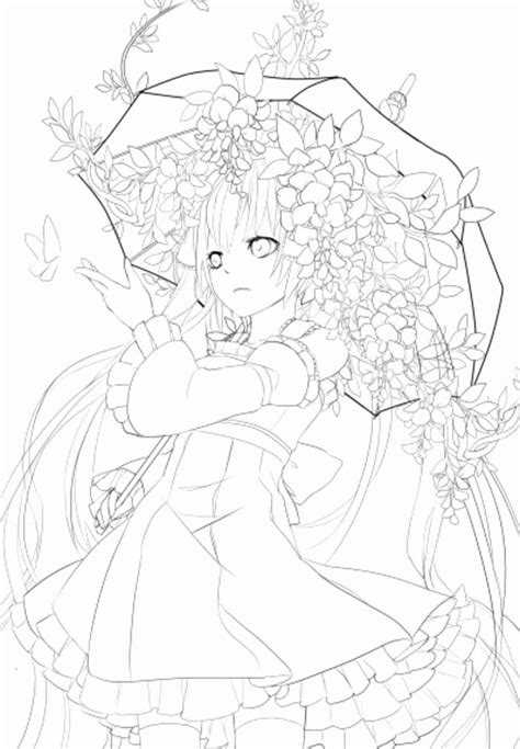 Download Pin on Anime Coloring Pages Ideas Printable