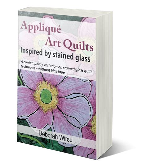 Appliqué Art Quilts Inspired by Stained Glass - Thread Sketching in Action