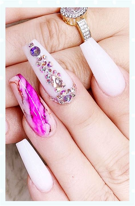 Pin by Courteney Greer on pink~rose gold nail polish ... Crome nails gold acrylic nails rose gold glitter nails blush pink nails chrome rose gold nails acrylic art classy acrylic nails wedding acrylic nails classy nails.
