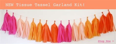 In case you missed it, this tissue paper tassel garland was featured in our pink + gold new year's eve party for hgtv. Karas Party Ideas, Party Themes, Candy, Packaging ...