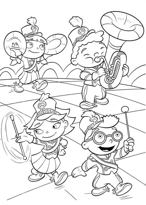 We provide coloring pages, coloring books, coloring games, paintings, and coloring page instructions here. Little Einsteins Coloring Page - Free Printable Coloring ...