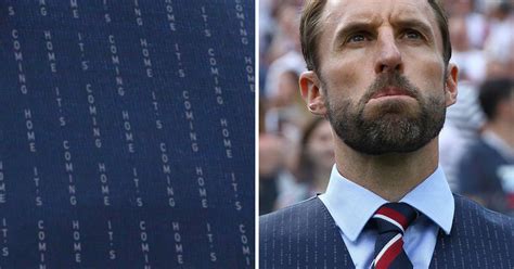 Englands manager gareth southgate, missed a penalty shootout 22 years ago, causing england to gareth southgate: Campaign to sew 'it's coming home' into Gareth Southgate's ...