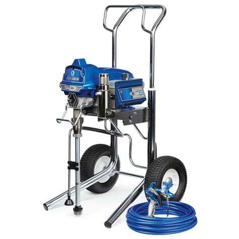 As with most graco spray rigs, the ultra max ii 490 pc pro comes equipped with 50 feet of hose and a contractor spray gun which is less than the related products like the wagner spraytech 0518050 518050 sprayer. Graco Ultra Max II 490 PC Pro Electric