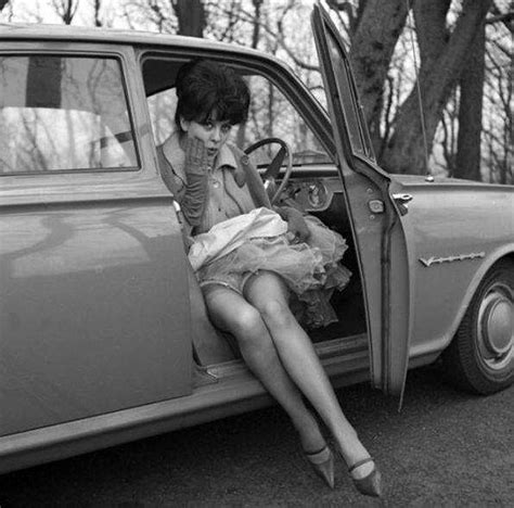 Yet it is only in the present day that our eyes need to make some effort to find beauty in so many faces. Vintage Photos of Ladies Stepping Out from the Driver's Seat