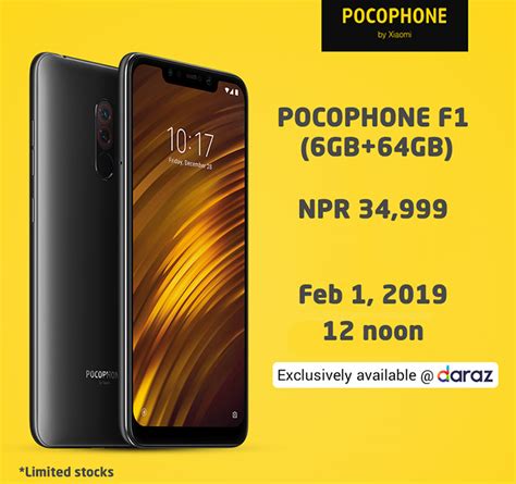 Xiaomi pocophone f1 128gb come. Pocophone F1 Price in Nepal-Specs,Features & Launch ...