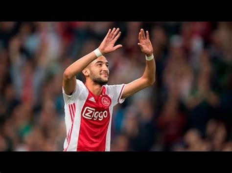 .feyenoord ado den haag vs. H. Ziyech (Ajax) Vs Willem II / knvb beker / 21.09.2016 HD ...