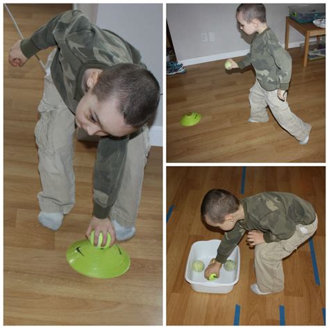 That being said, it's also a great game of skill, as the one cup per corner means a lot less lucky bounces, and rebounding shots adds another element of skill. Vestibular Sensory Play Tennis Ball Games for Kids