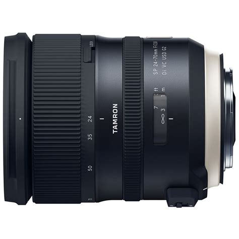 In addition, the mtf charts for the two lenses appear identical. Tamron SP 24-70 mm f/2,8 Di VC USD G2 Canon - Objectif ...