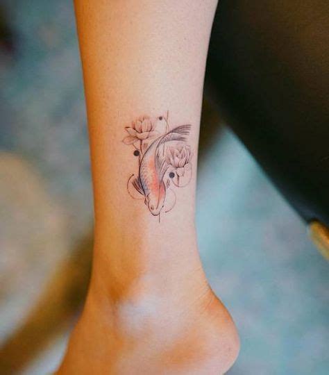 We would like to show you a description here but the site won't allow us. Koi fish tattoo on the ankle. | Simbolos para tatuajes ...