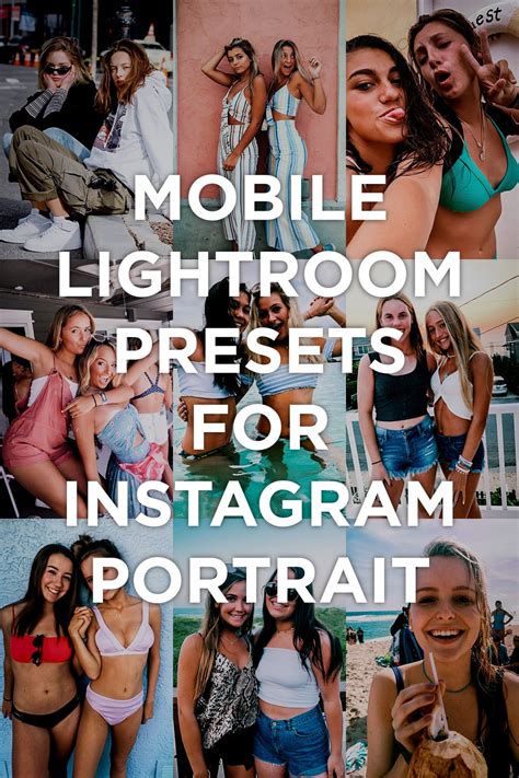 Perfect for portraits, weddings and travel photography. 7 Mobile Lightroom Presets - Bondi | Instagram ideas post ...