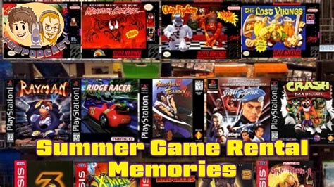 Where to go for a video game party? Summer Video Game Rental Memories - YouTube