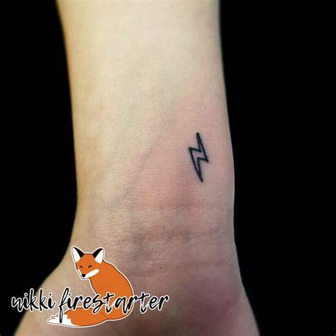 Tattoofilter is a tattoo community, tattoo gallery and international tattoo artist, studio and event directory. HP Lightning Bolt | Tattoos, Lightning bolt tattoo, Tattoo inspiration