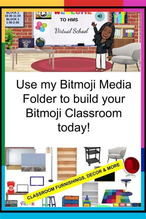 The teacher can use an avatar. Easily Create a Bitmoji Classroom! Video | Classroom ...