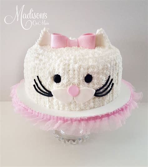 Get in touch with us at. Sweet kitty cat cake for a girl turning 5! | Cat cake ...