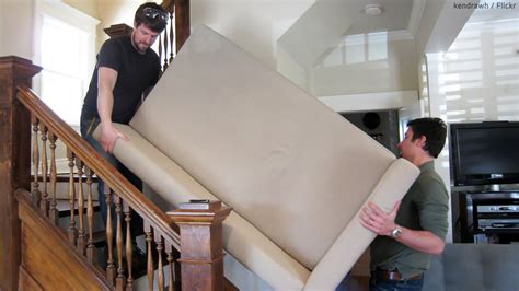 Moving furniture can be a little tricky. How to Move Heavy Furniture Up Stairs