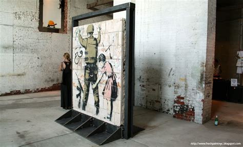 Banksy's murals left trail of conflict in palestine подробнее. Videos / Openings: Unsanctioned Banksy Show @ Keszler ...