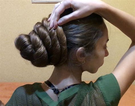 Wrap the ends of your hair around the sock donut, so that they form a loop and the ends are placed in the center hole of the sock. VIDEO - HUGE buns | Long hair styles, Beautiful long hair ...