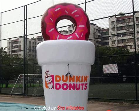 Glass coffee mugs set of 6. 5m High Dunkin' Donuts Giant Inflatable Coffee Cup With ...