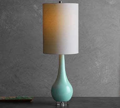 To go with your spectacular statement piece ceiling light you need a spectacular table lamp. Cerena Ceramic Statement Table Lamp | Pottery Barn
