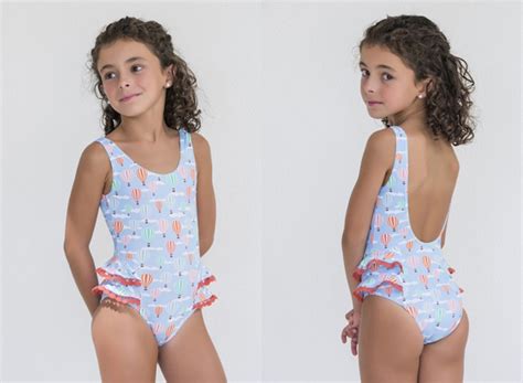 Tienda online de ropa para bebés, niños y niñas. Pomeraniakids.com Culetin - BIKINI PALMERAS NIÑA JOSE ...