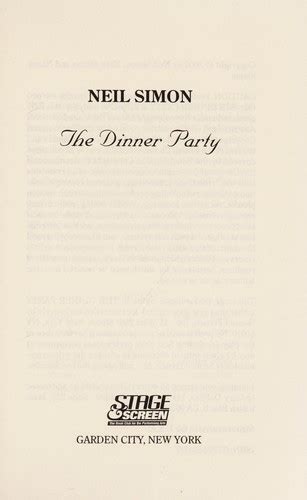 Five people are invited to dine at a first rate restaurant in paris. The dinner party (2000 edition) | Open Library