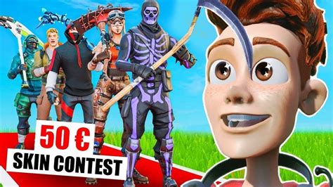 Outfits (aka skins) are a type of cosmetic item players may equip and use for fortnite: Fortnite Livestream | Skin Contest | Custom Games | 10ER ...